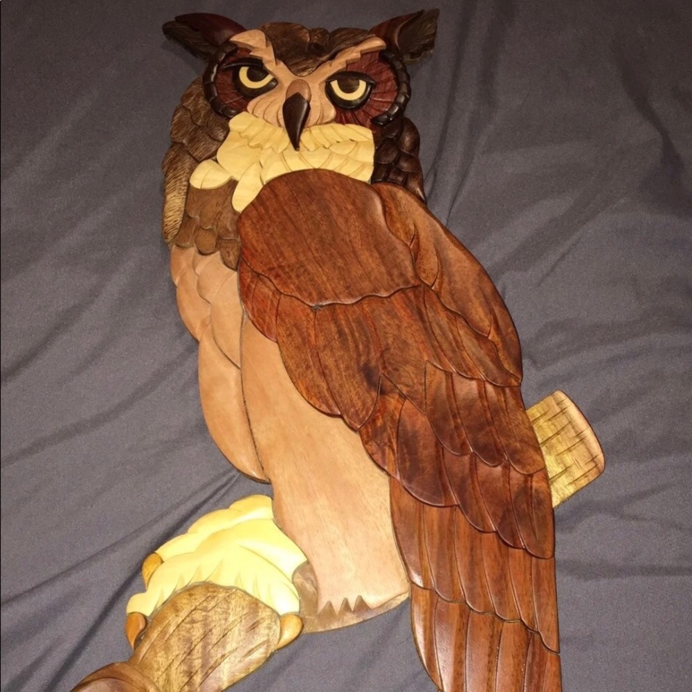 Wooden owl